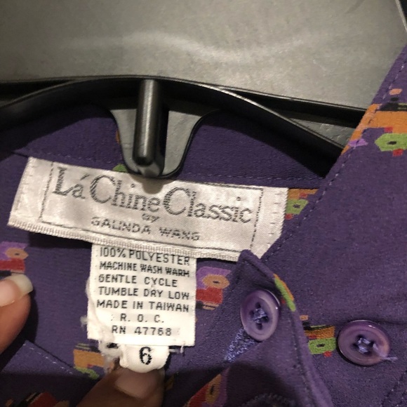 EUC Blouse by La Chine Classic - Picture 3 of 4